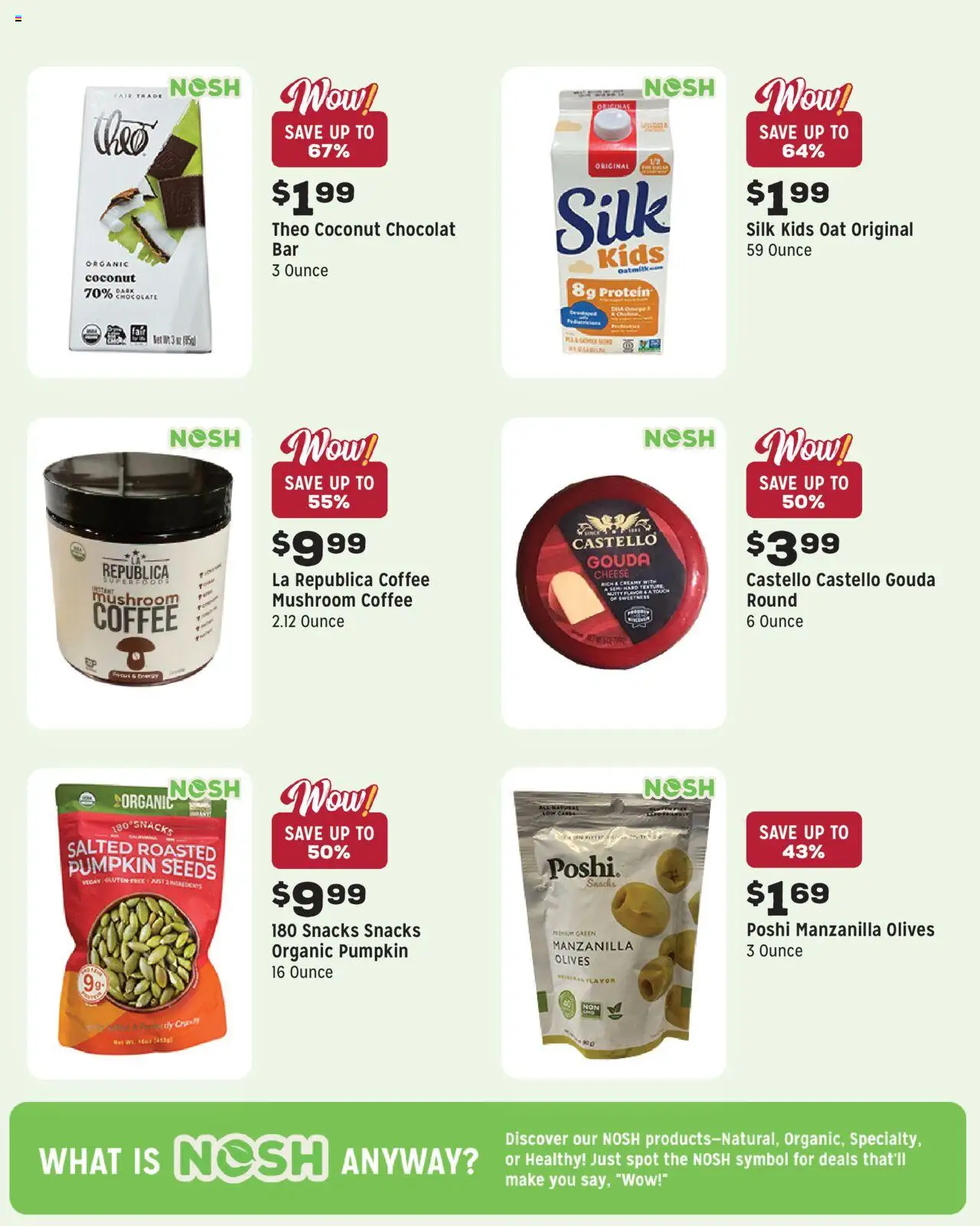 Grocery Outlet Weekly Ad - WA - valid from 10.09.2025 | Page: 3 | Products: Cheese, Coffee, Chocolate, Pumpkin