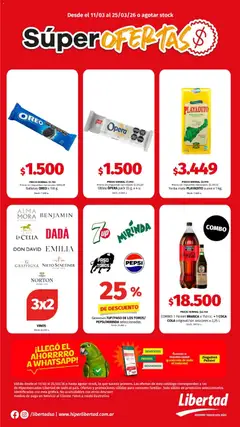 Vista previa Hipermercado Libertad - SuperOfertas  válido desde el 11.03.2026