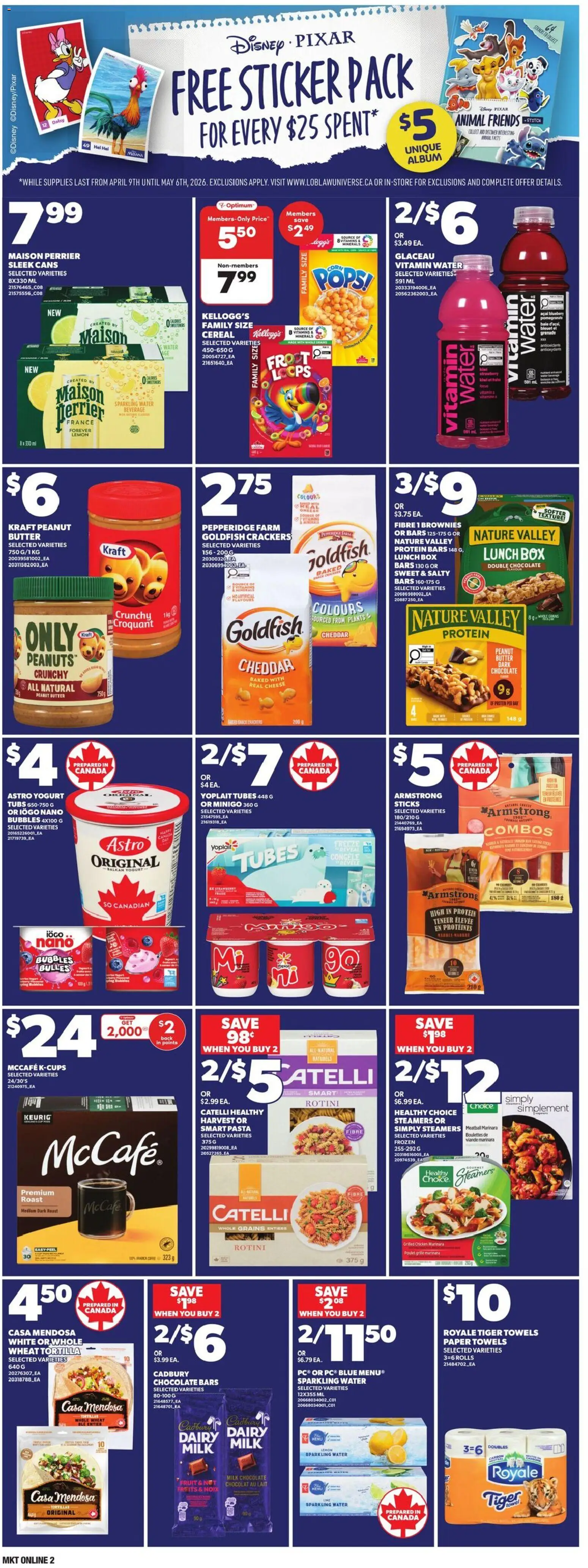 Independent Grocer flyer valid from 16.04.2026 | Page: 8 | Products: Pasta, Box, Cheese, Coffee