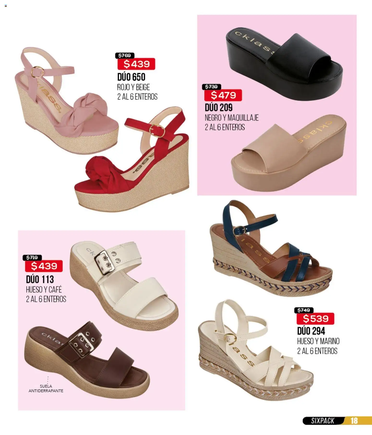 Nuevas ofertas de Cklass válidas en toda la República Mexicana desde el 14.04.2026. ¡Encuentra las mejores ofertas en Cklass catálogo 3X2 Digital Ropa! | Página: 115 | Productos: Café, Maquillaje