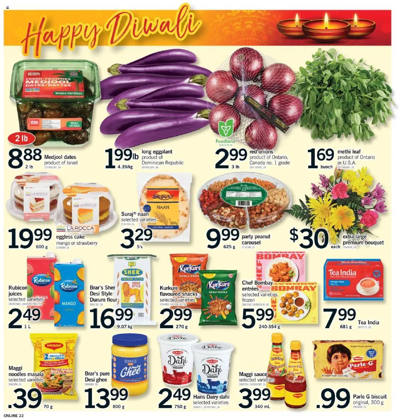 Fortinos flyer valid from 02.10.2025 | Page: 22 | Products: Tea, Noodles