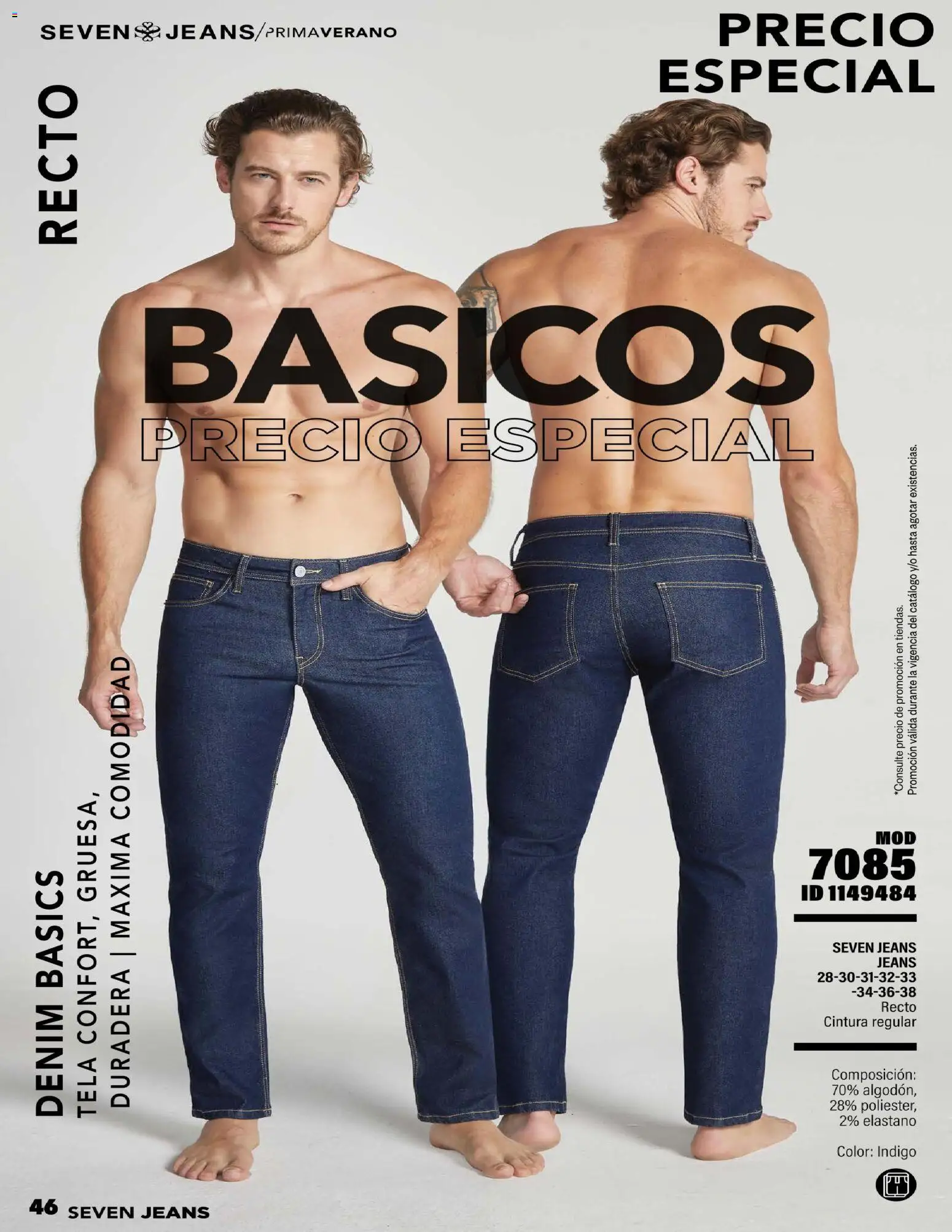 Nuevas ofertas de Price Shoes válidas en toda la República Mexicana desde el 09.02.2026. ¡Encuentra las mejores ofertas en Price Shoes catálogo Seven Jeans Denim! | Página: 46