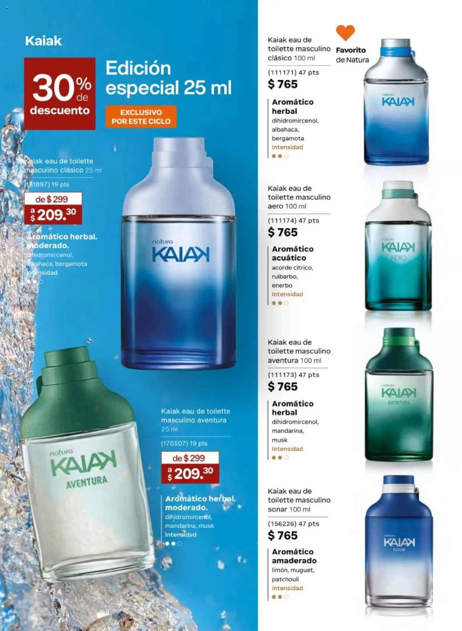 Nuevas ofertas de Natura válidas en toda la República Mexicana desde el 20.02.2026. ¡Encuentra las mejores ofertas en Natura campaña 4 2026! | Página: 30 | Productos: Eau de toilette