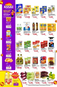 Encarte Assaí Atacadista - RR - Pré-Visualização do folheto da loja Assaí Atacadista, válido de 23.02.2026 | Página: 2 | Produtos: Farinha láctea, Leite, Azeite, Leite condensado