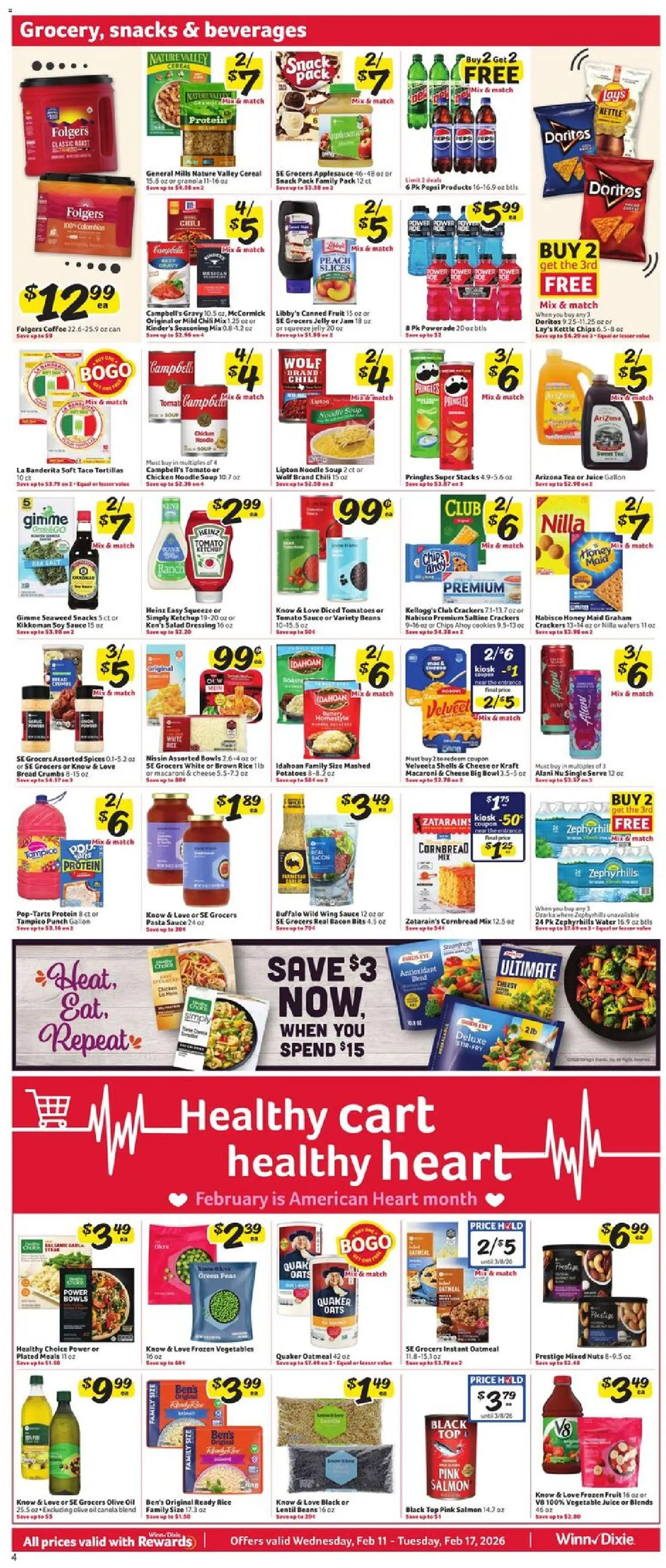 Winn Dixie Weekly Ad - valid from 11.02.2026 | Page: 6