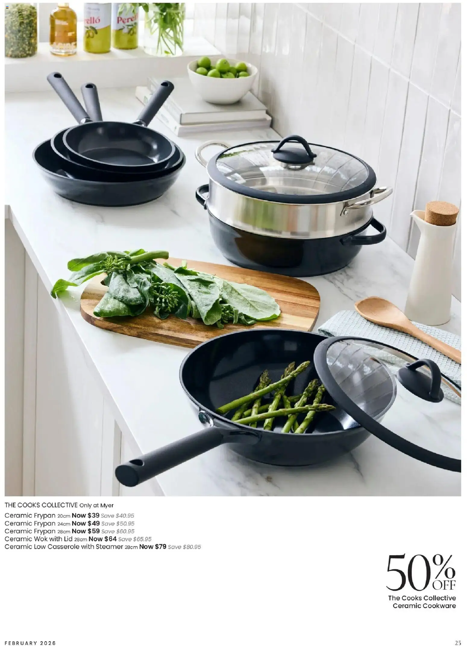 Myer catalogue - valid from 03.02.2026 | Page: 25 | Products: Cookware