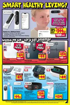 Preview of JB Hi-Fi Health and Wellness - valid from 12.02.2026 | Page: 5 | Products: Phone, Scale, Weight, Thermometer