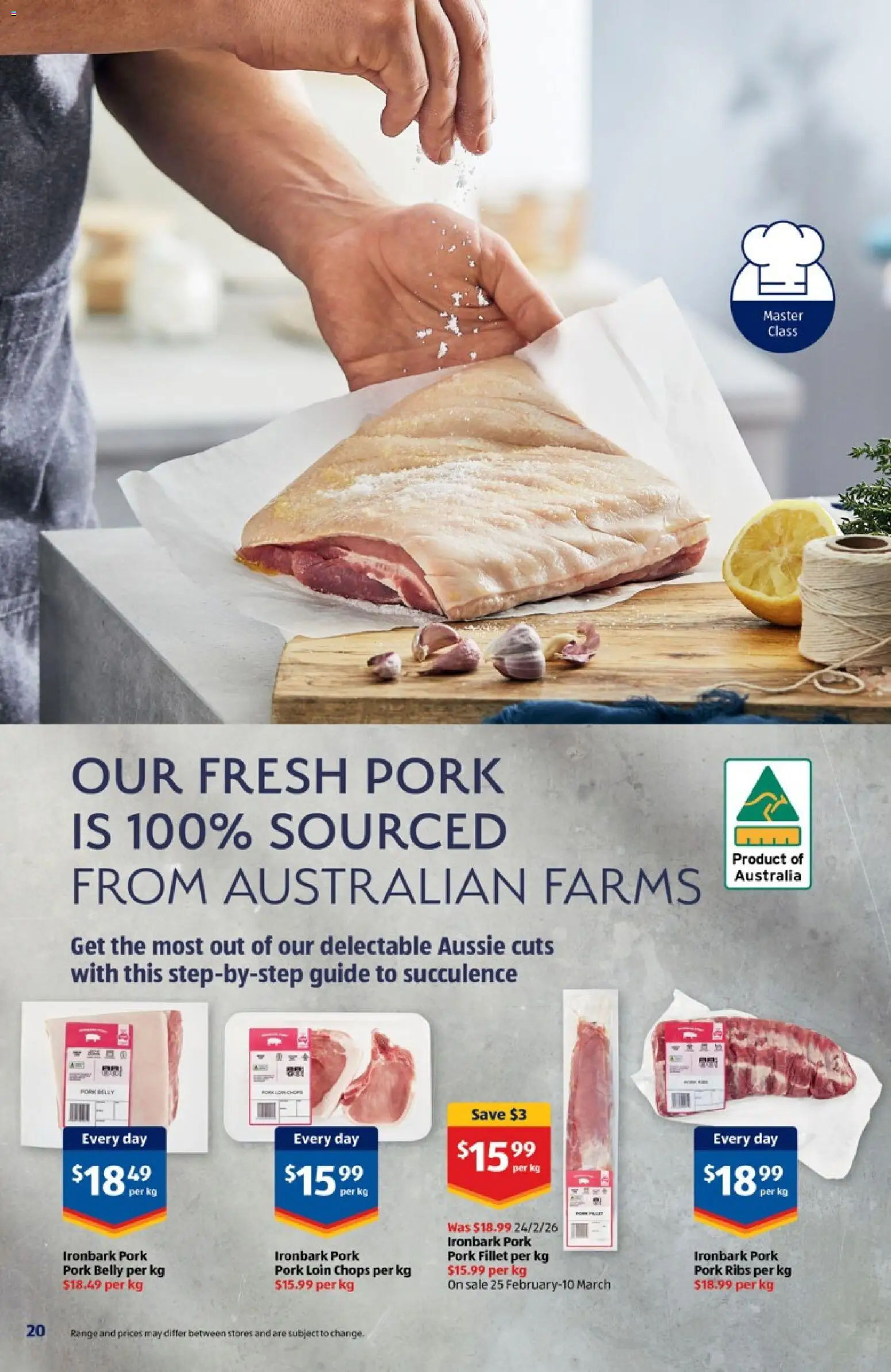 Aldi catalogue - valid from 04.03.2026 | Page: 20 | Products: Pork