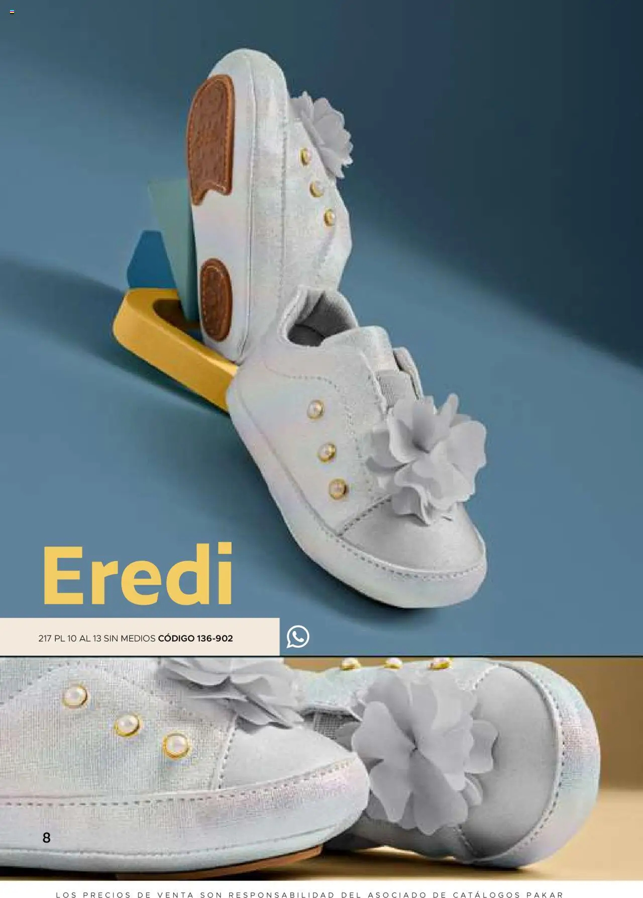 Nuevas ofertas de SC Pakar válidas en toda la República Mexicana desde el 24.07.2025. ¡Encuentra las mejores ofertas en SC Pakar - Catálogo Nina otoño / invierno! | Página: 8