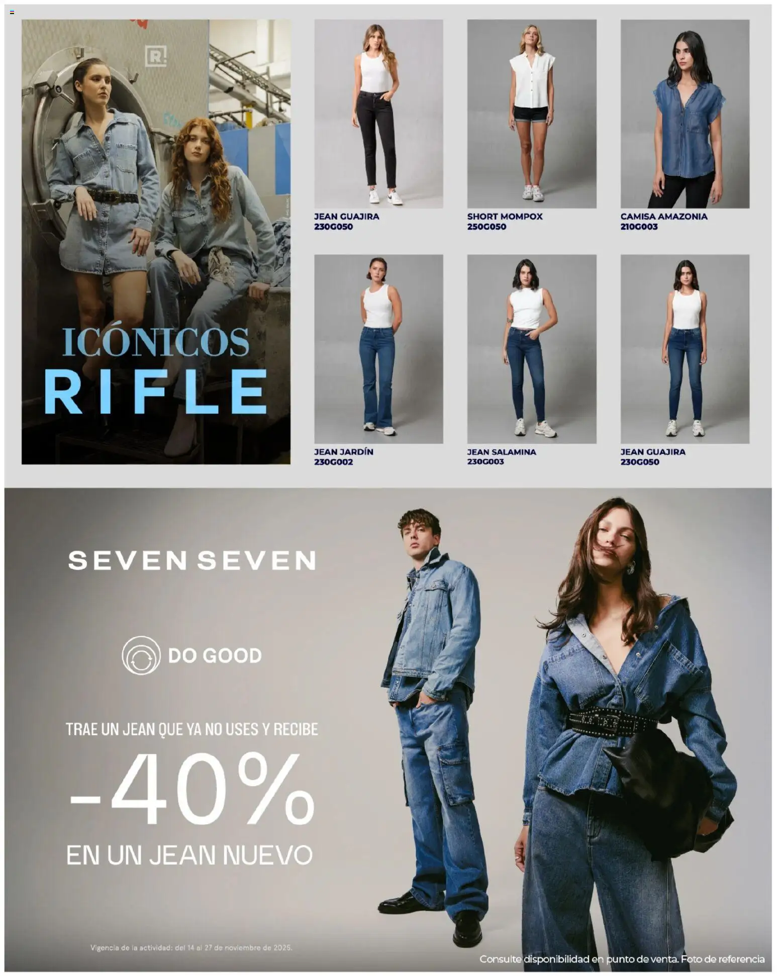 Olímpica revista - valida desde el 14.11.2025 | Página: 16 | Productos: Jean, Short, Camisa