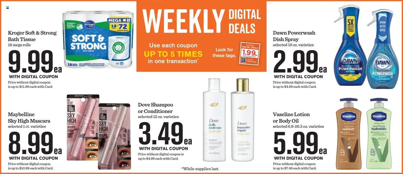 Mariano's Weekly Ad - valid from 15.10.2025 | Page: 4 | Products: Bath, Shampoo, Conditioner, Oil