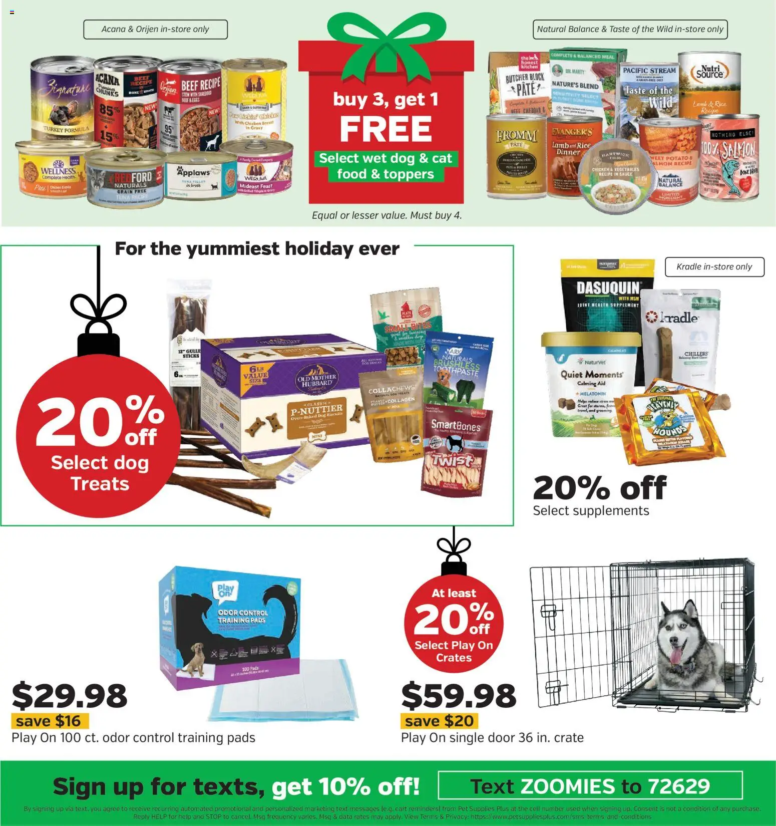 Pet Supplies Plus Weekly Ad - valid from 12.12.2025 | Page: 2 | Products: Melatonin, Rice, Beef, Sauce