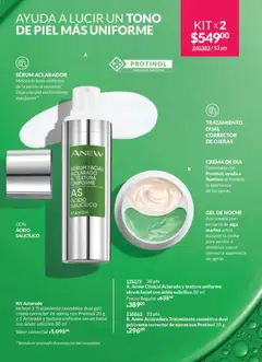 Vista previa de B. Anew Aclaradora Tratamiento cosmético dual gel/crema corrector de ojeras con Protinol 20 g, Anew Aclaradora Tratamiento cosmético dual gel/crema corrector de ojeras con Protinol 20 g, nuevo folleto de la tienda, válido en México a partir del 30.01.2026 | Página: 145