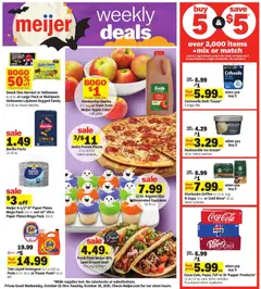 Preview of Meijer weekly ads valid from 22.10.2025