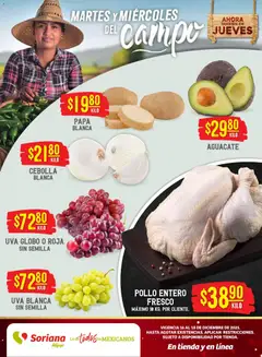 Vista previa de Soriana - Martes y Miércoles del Campo Híper: Tijuana, Mexicali, Ensenada, San Luis Río Colorado y Tecate, nuevo folleto de la tienda, válido en México a partir del 16.12.2025