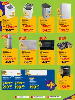 Berlanda - Ofertas atuais - Pré-Visualização do folheto da loja Berlanda, válido de 01.01.2026 | Página: 5 | Produtos: Condicionador, Forno elétrico, Cooktop, Microondas