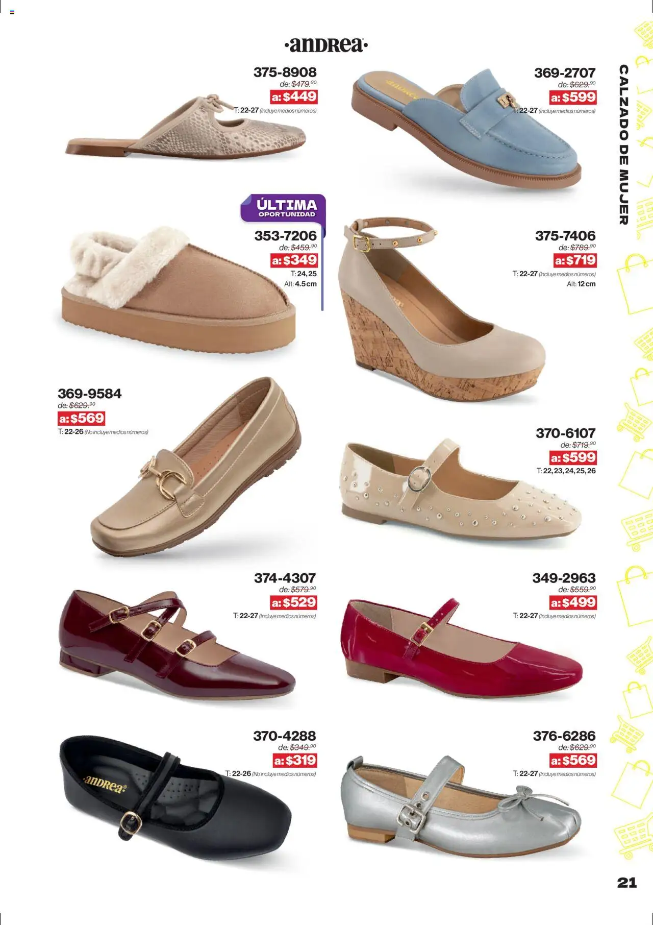 Nuevas ofertas de Andrea válidas en toda la República Mexicana desde el 10.08.2025. ¡Encuentra las mejores ofertas en Andrea - Catálogo Outlet! | Página: 21