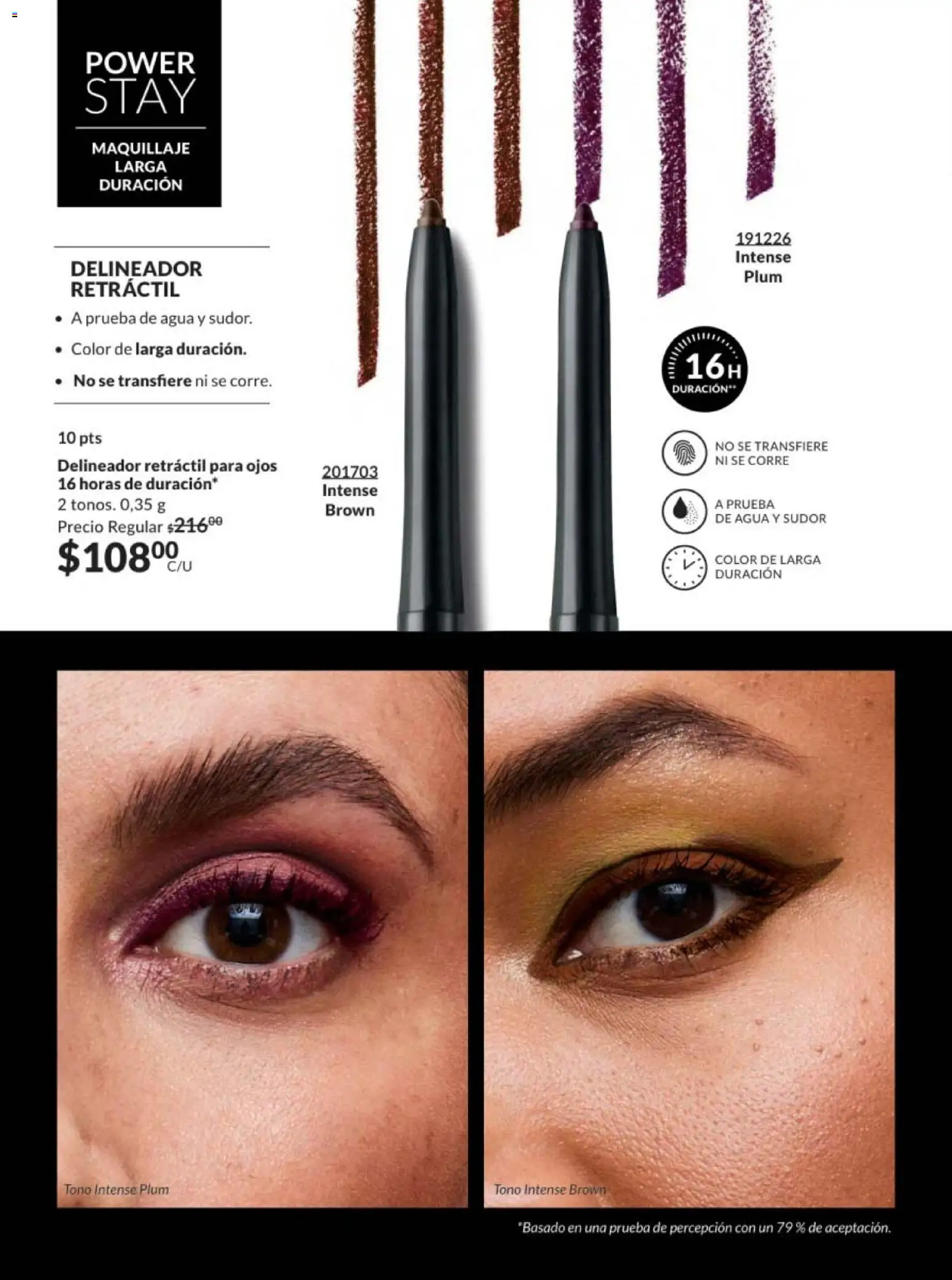 Nuevas ofertas de AVON válidas en toda la República Mexicana desde el 30.01.2026. ¡Encuentra las mejores ofertas en AVON campaña 3 2026! | Página: 52 | Productos: Agua, Maquillaje, Delineador