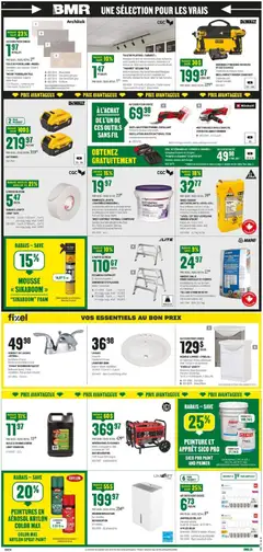 Preview of BMR weekly flyer / circulaire from shop BMR valid from 08.01.2026 | Page: 2 | Products: Grinder, Box, Battery, Oil