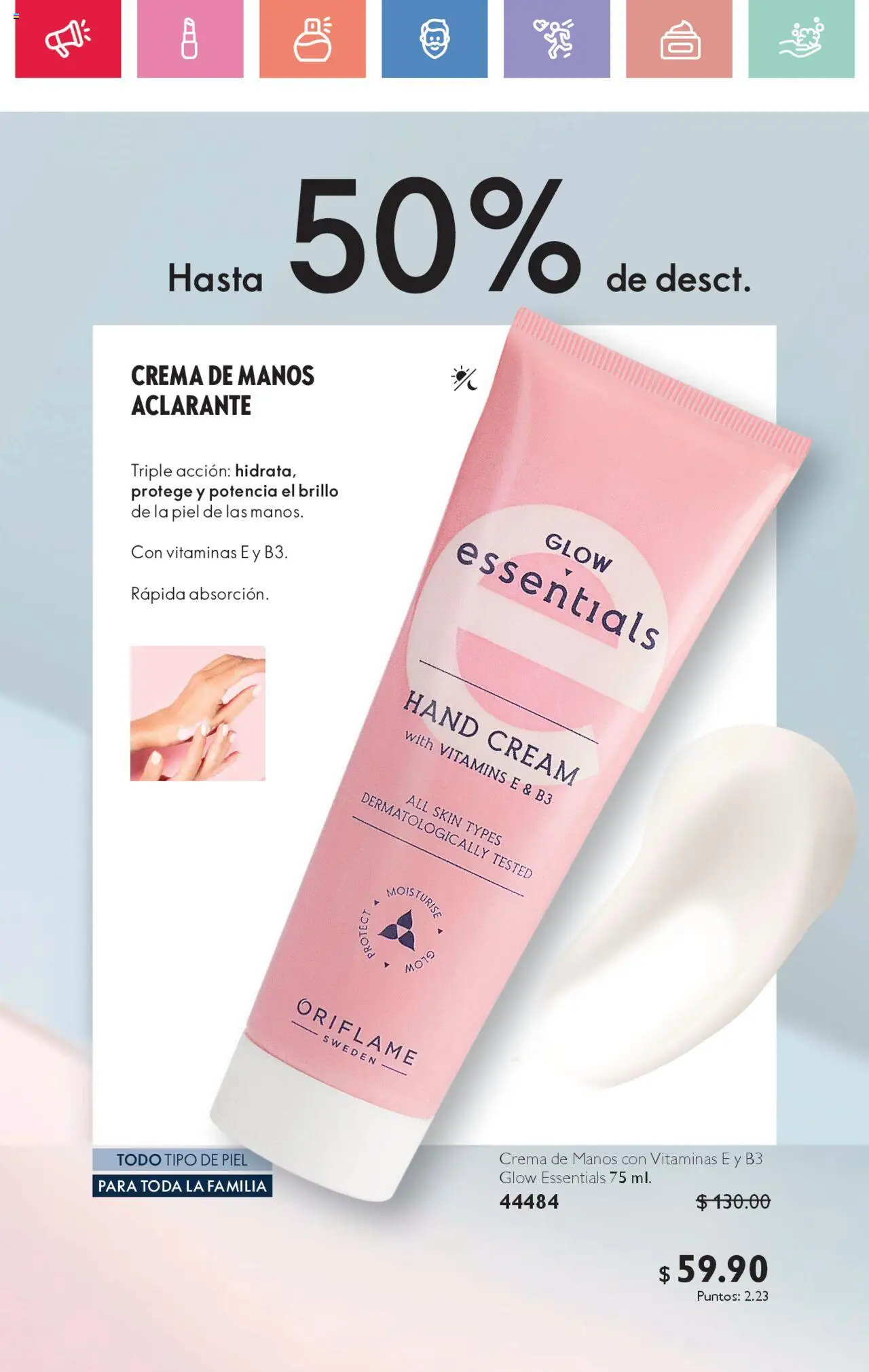 Nuevas ofertas de Oriflame válidas en toda la República Mexicana desde el 02.08.2025. ¡Encuentra las mejores ofertas en Oriflame - Campaña 11 2025! | Página: 21 | Productos: Crema, Brillo, Vitaminas, Aclarante