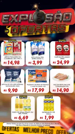 Royal Supermercados - Ofertas Explosão - Pré-Visualização do folheto da loja Royal Supermercados, válido de 23.01.2026