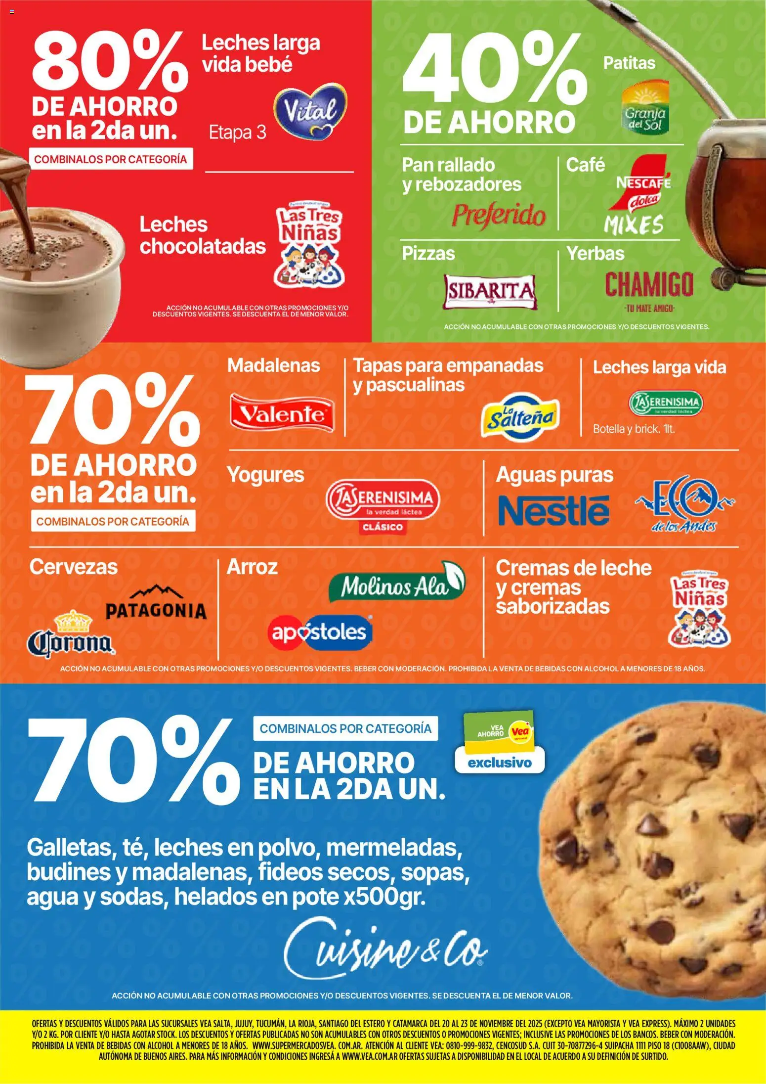 Vea - Oferta fin de semana │ válido desde el 20.11.2025 | Página: 4 | Productos: Botella, Mate, Arroz, Pan rallado