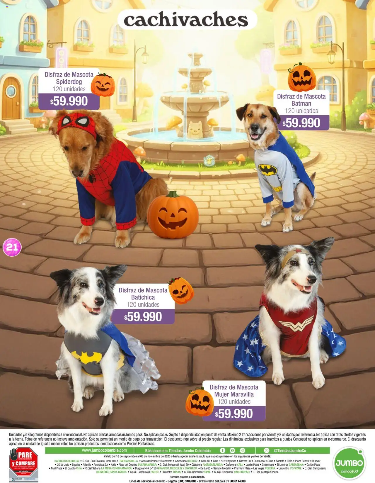 Jumbo revista - valida desde el 18.09.2025 | Página: 21 | Productos: Sobre, Mesa