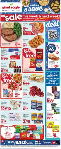 Preview of Giant Eagle weekly ads valid from 26.02.2026