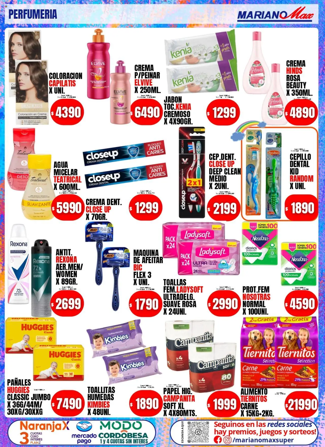 Mariano Max catálogo │ válido desde el 05.08.2025 | Página: 6 | Productos: Cepillo, Jabón, Agua, Suavizante