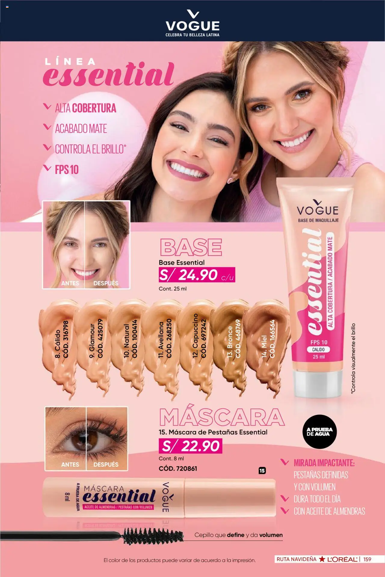 Catálogo Azzorti válido desde 15.10.2025 | Página: 163 | Productos: Máscara, Aceite, Almendras, Maquillaje