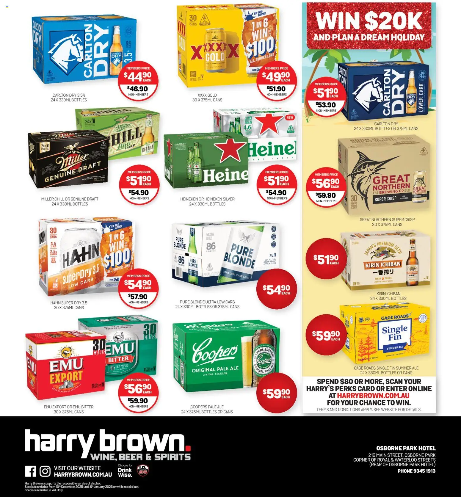 Harry Brown catalogue - valid from 10.12.2025 | Page: 12 | Products: Beer, Phone, Press