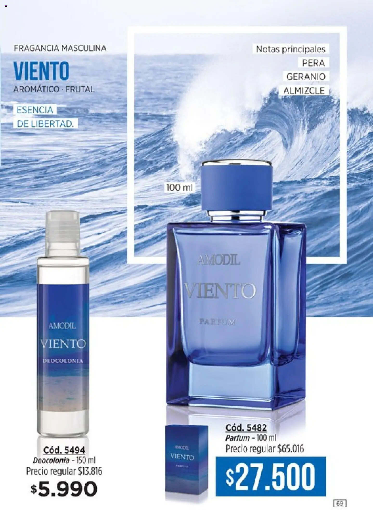 Catálogo Amodil Campaña 5 │ válido desde el 01.03.2026 | Página: 69 | Productos: Pera, Fragancia