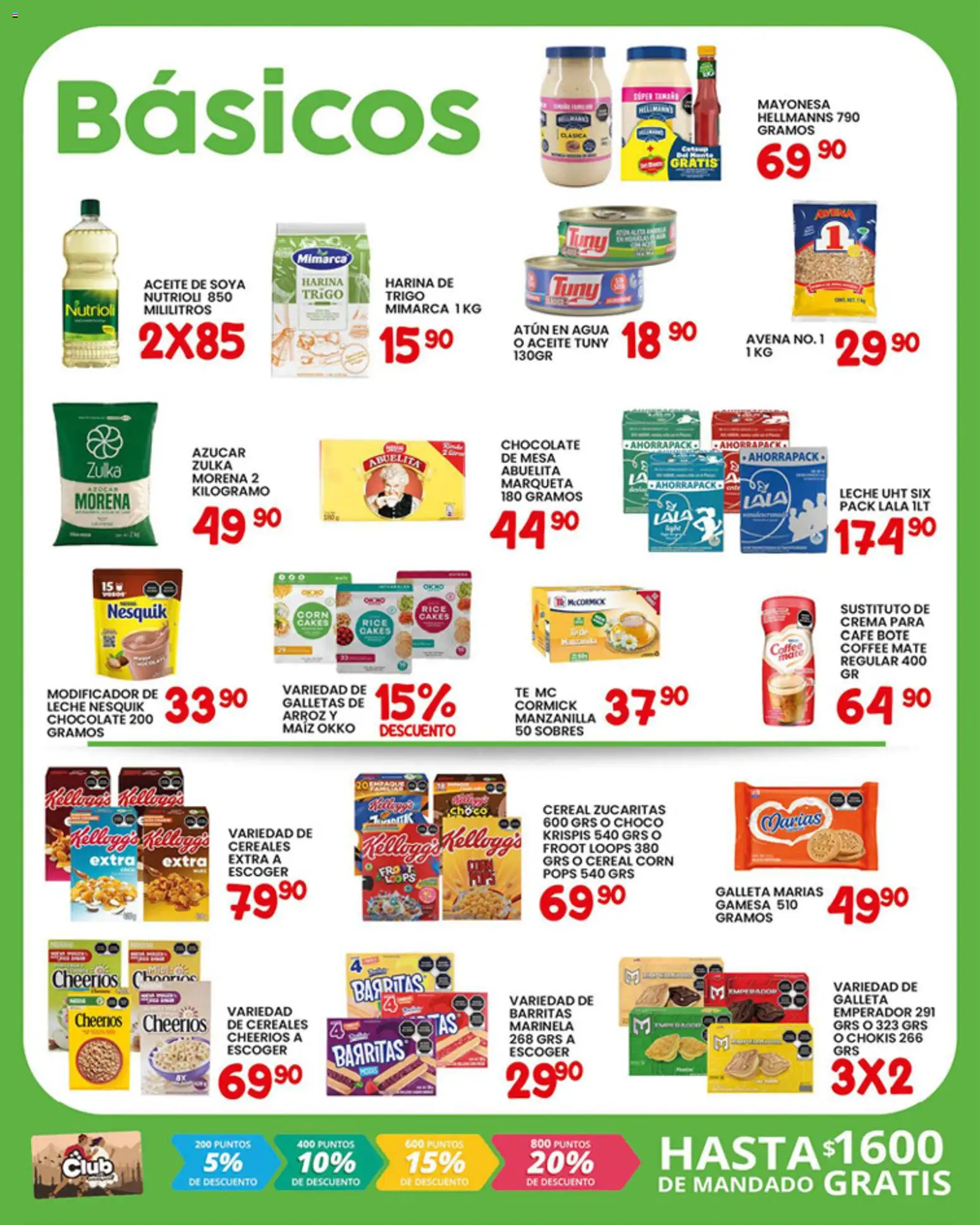 Nuevas ofertas de Alsuper válidas en toda la República Mexicana desde el 16.01.2026. ¡Encuentra las mejores ofertas en Alsuper folleto Chihuahua Estado! | Página: 2 | Productos: Azúcar, Crema, Café, Mesa