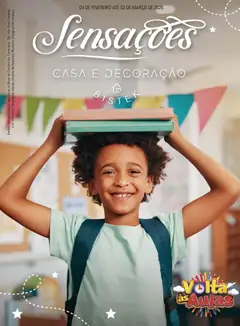 Bistek Supermercados - Ofertas Sensações Casa e Decoração - Pré-Visualização do folheto da loja Bistek Supermercados, válido de 04.02.2026