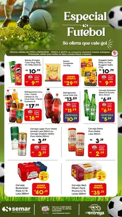 Semar Supermercado ofertas Especial Futebol - Pré-Visualização do folheto da loja Semar Supermercado, válido de 17.03.2026