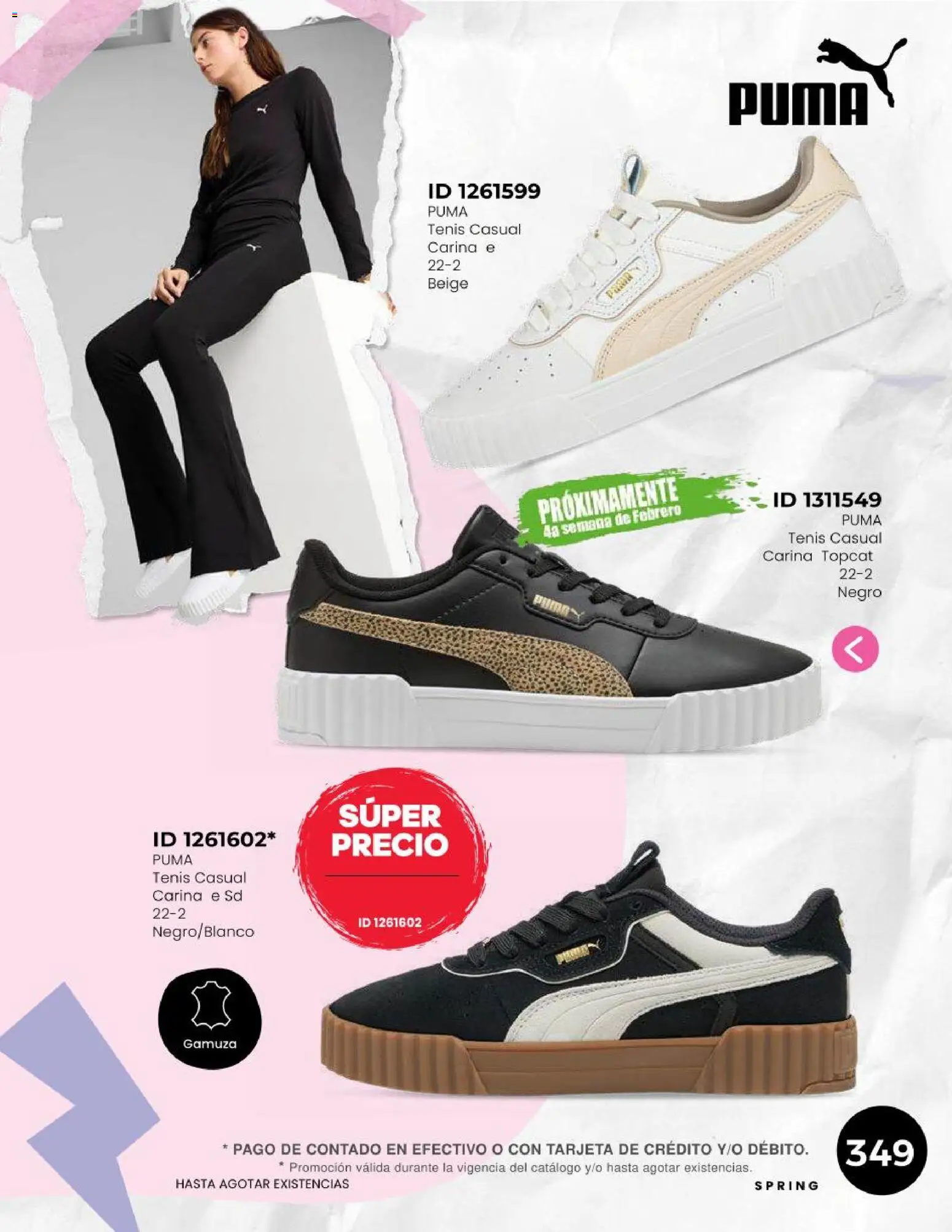 Nuevas ofertas de Price Shoes válidas en toda la República Mexicana desde el 15.02.2026. ¡Encuentra las mejores ofertas en Price Shoes catálogo ! | Página: 349 | Productos: Tenis, Gamuza
