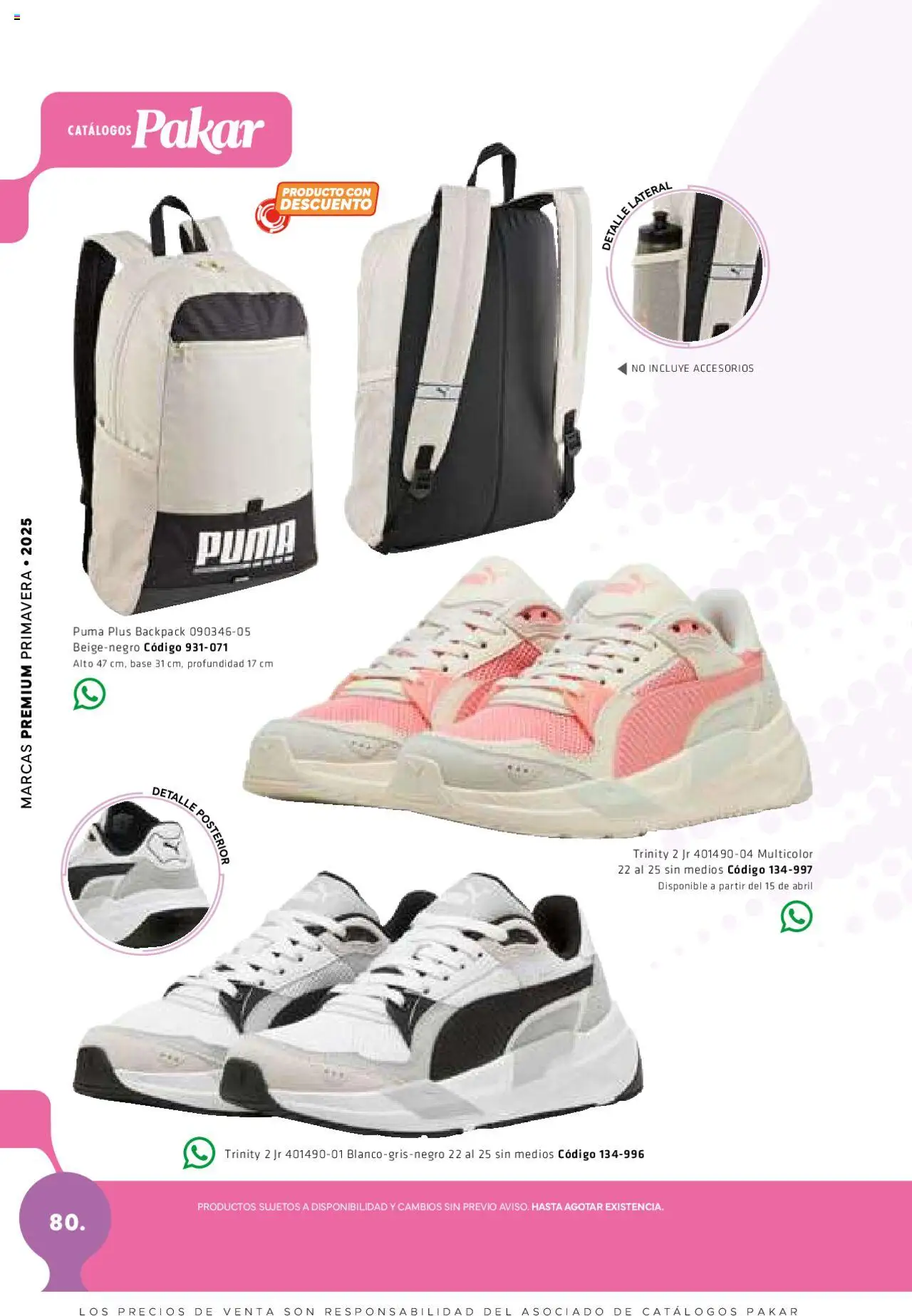 Nuevas ofertas de SC Pakar válidas en toda la República Mexicana desde el 06.03.2025. ¡Encuentra las mejores ofertas en SC Pakar catálogo Women! | Página: 80