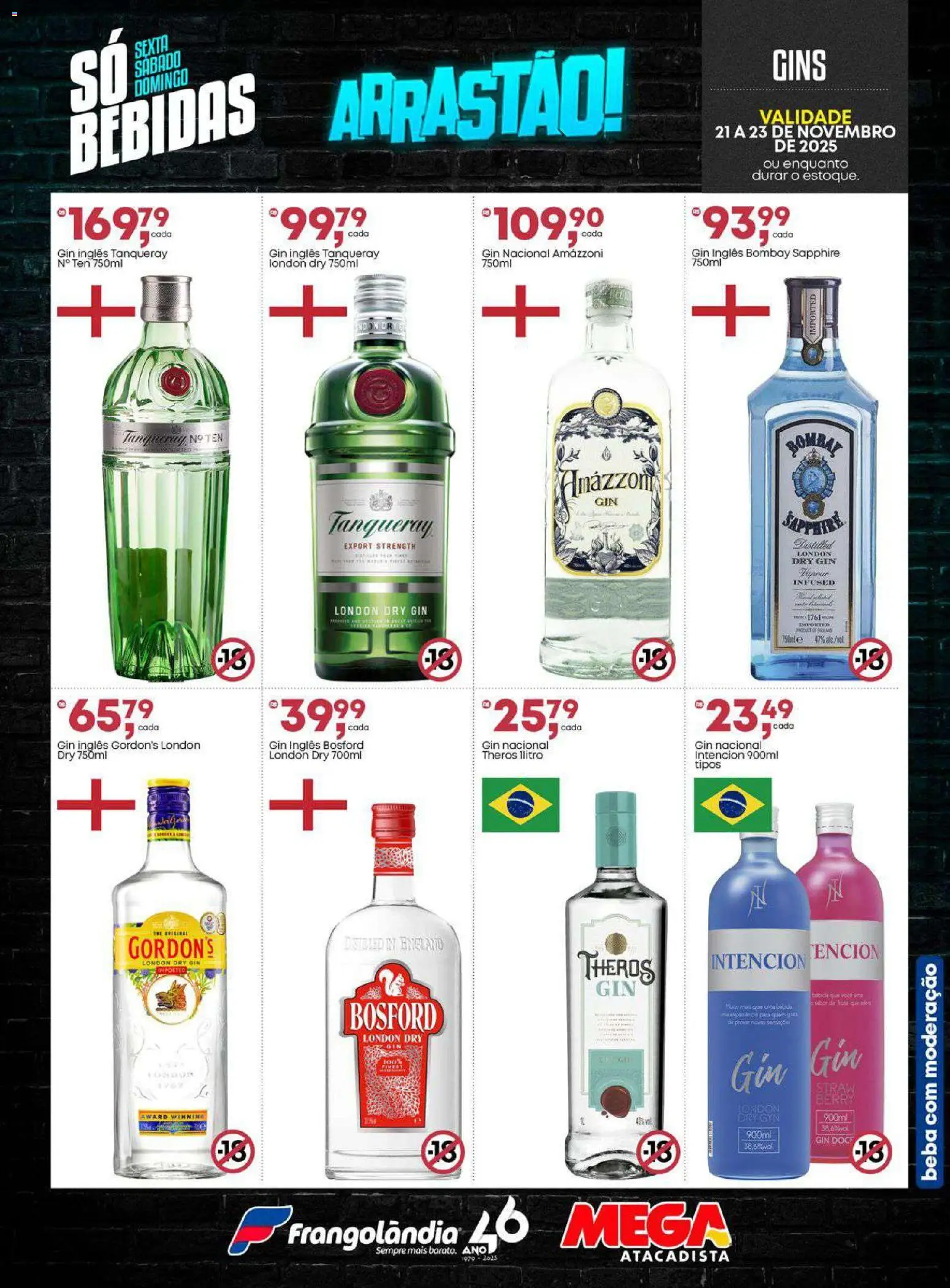 Frangolândia Folheto - válido de 21.11.2025 | Página: 5 | Produtos: Gin