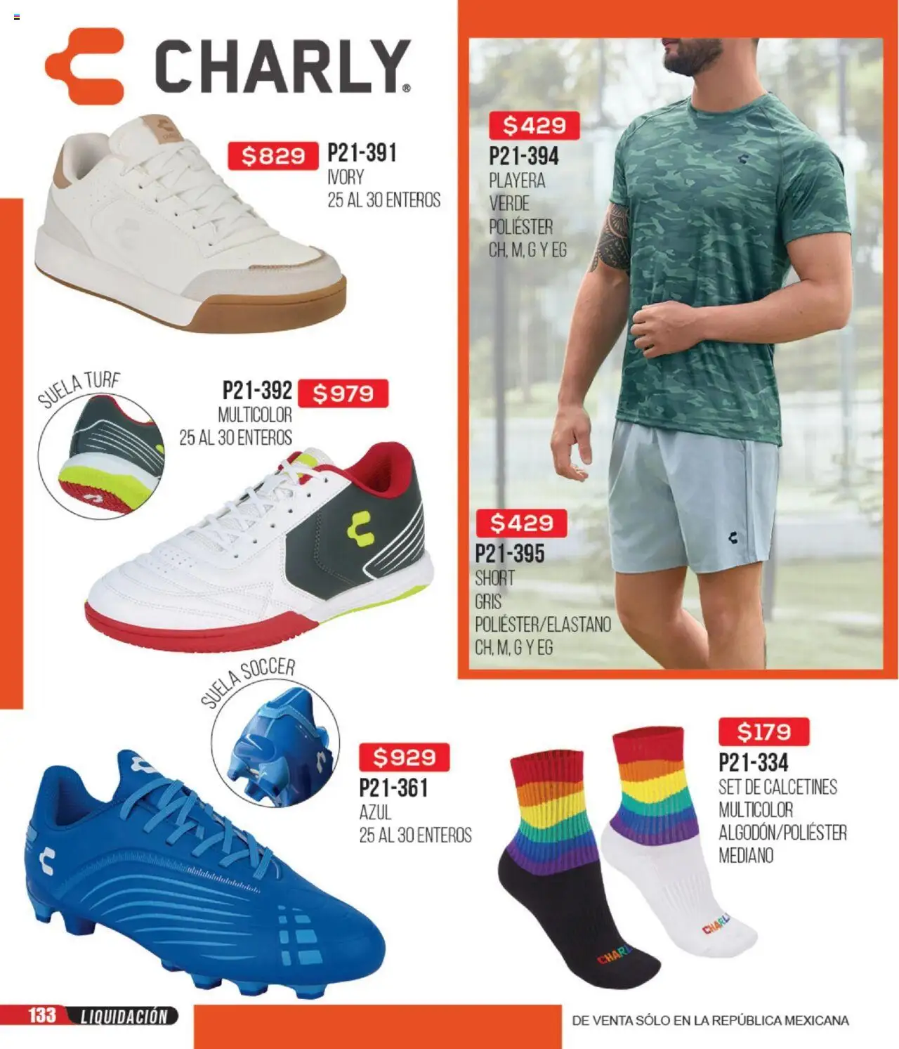 Nuevas ofertas de Cklass válidas en toda la República Mexicana desde el 22.09.2025. ¡Encuentra las mejores ofertas en Cklass - Catálogo Liquidación Calzado! | Página: 134 | Productos: Playera, Short