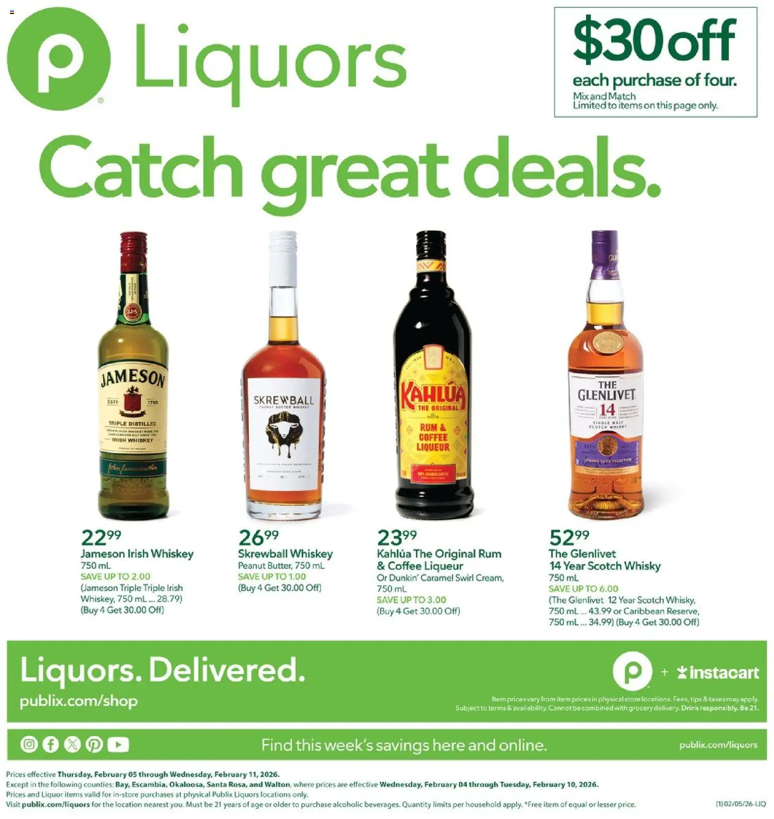 Publix Liquor - valid from 05.02.2026 | Page: 1