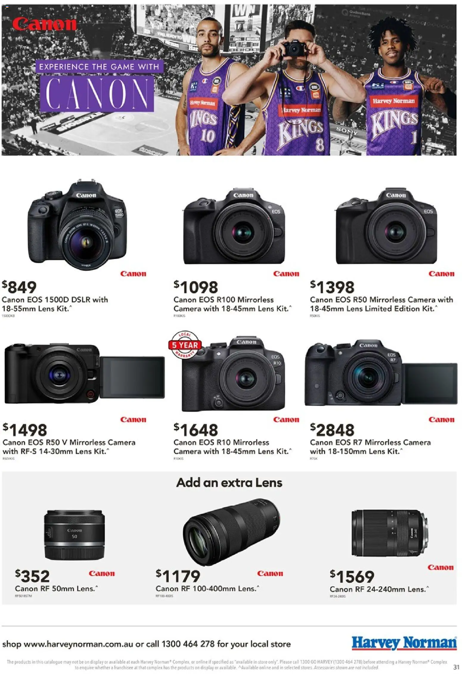 Harvey Norman catalogue - valid from 19.02.2026 | Page: 31 | Products: Accessories, Camera, Game