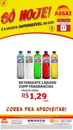 Assaí Atacadista ofertas - DF - Pré-Visualização do folheto da loja Assaí Atacadista, válido de 17.03.2026