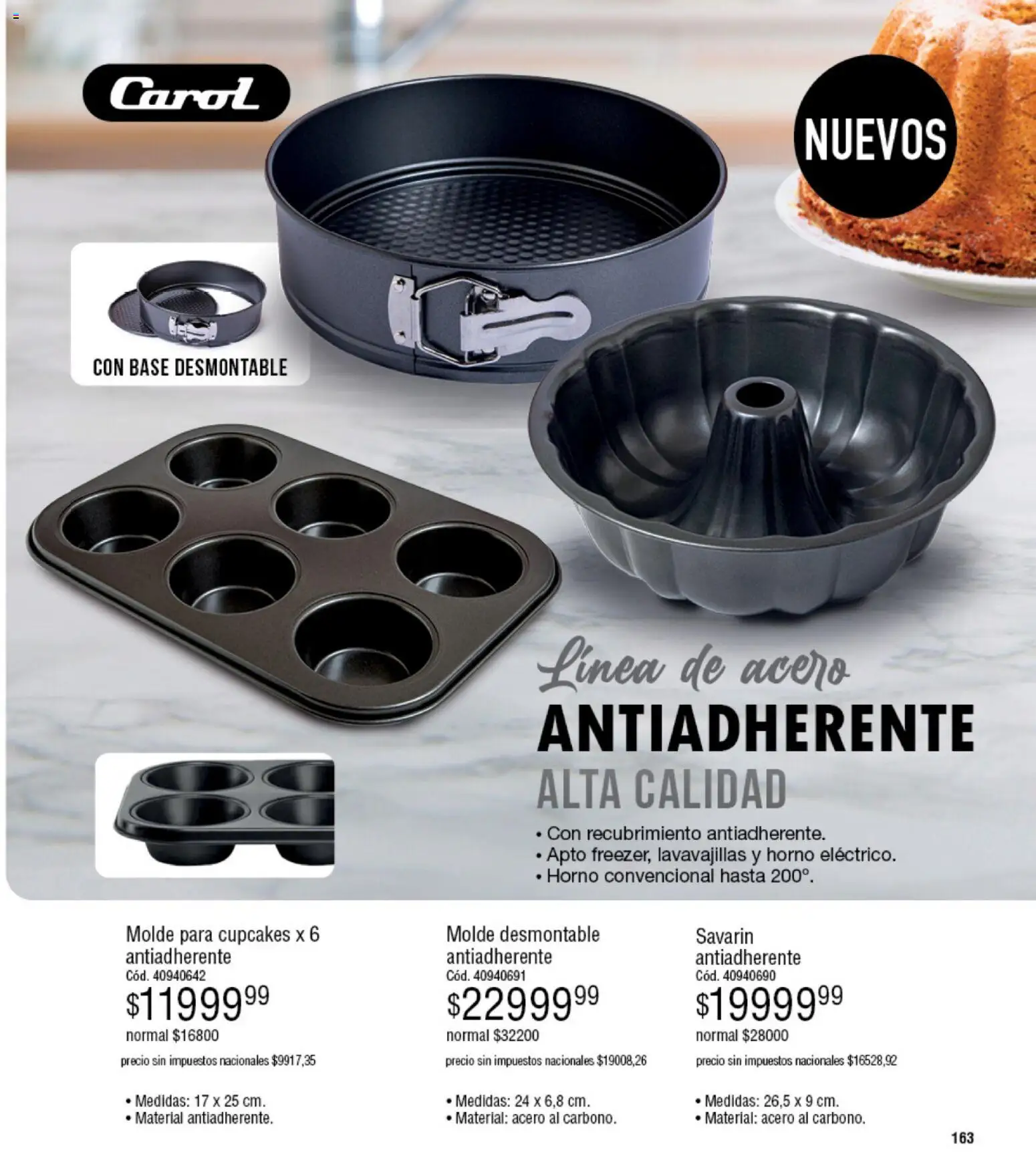 Millanel - Catálogo │ válido desde el 10.11.2025 | Página: 189 | Productos: Horno, Lavavajillas, Molde