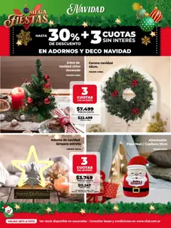 Vista previa Vital - Especial Navidad válido desde el 28.11.2025 | Página: 7 | Productos: Almohadon, Papa, Lámpara