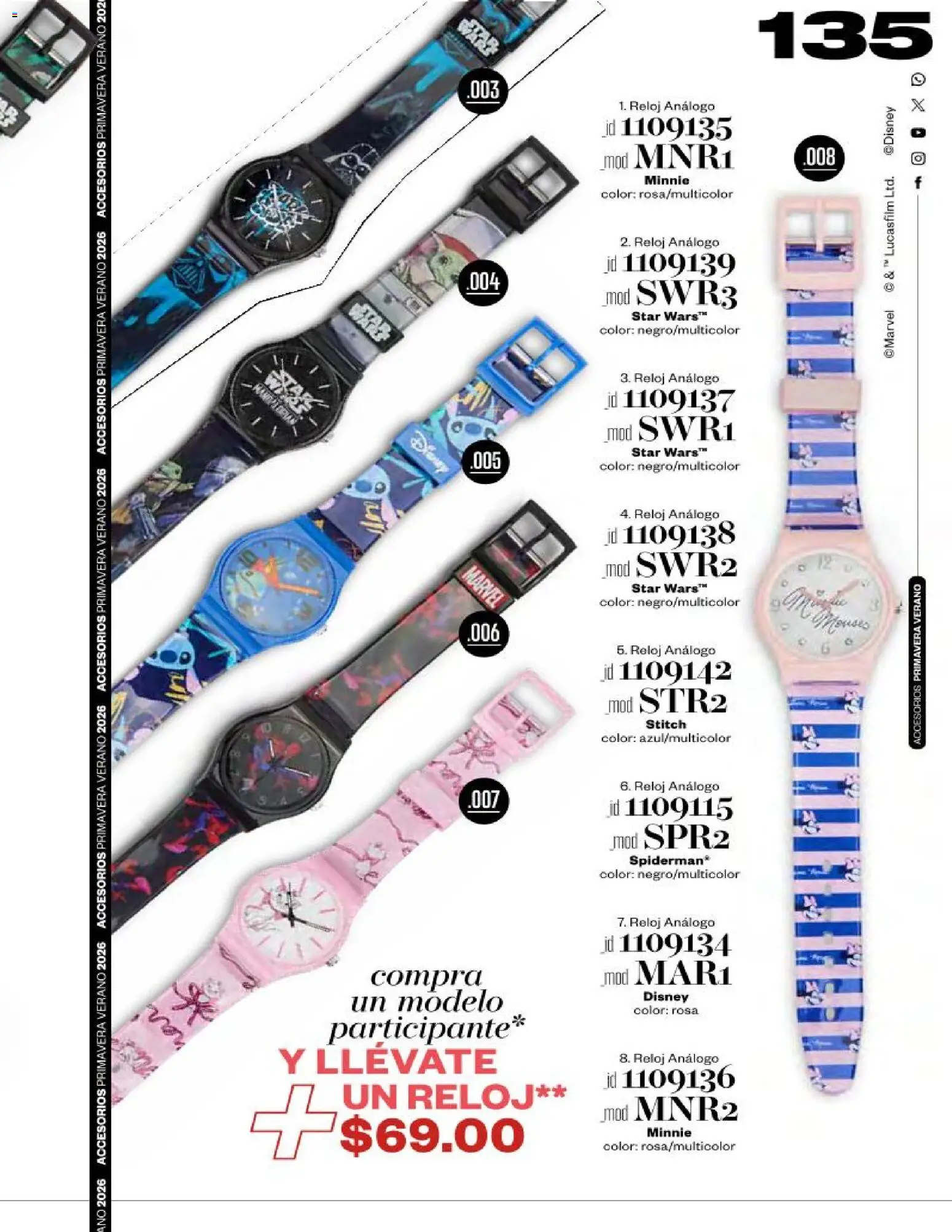 Nuevas ofertas de Price Shoes válidas en toda la República Mexicana desde el 18.04.2026. ¡Encuentra las mejores ofertas en Price Shoes catálogo Accesorios! | Página: 135 | Productos: Reloj