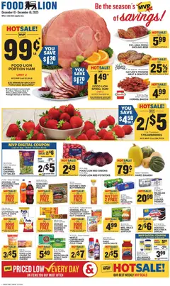 Preview of Food Lion weekly ads valid from 10.12.2025 | Page: 1