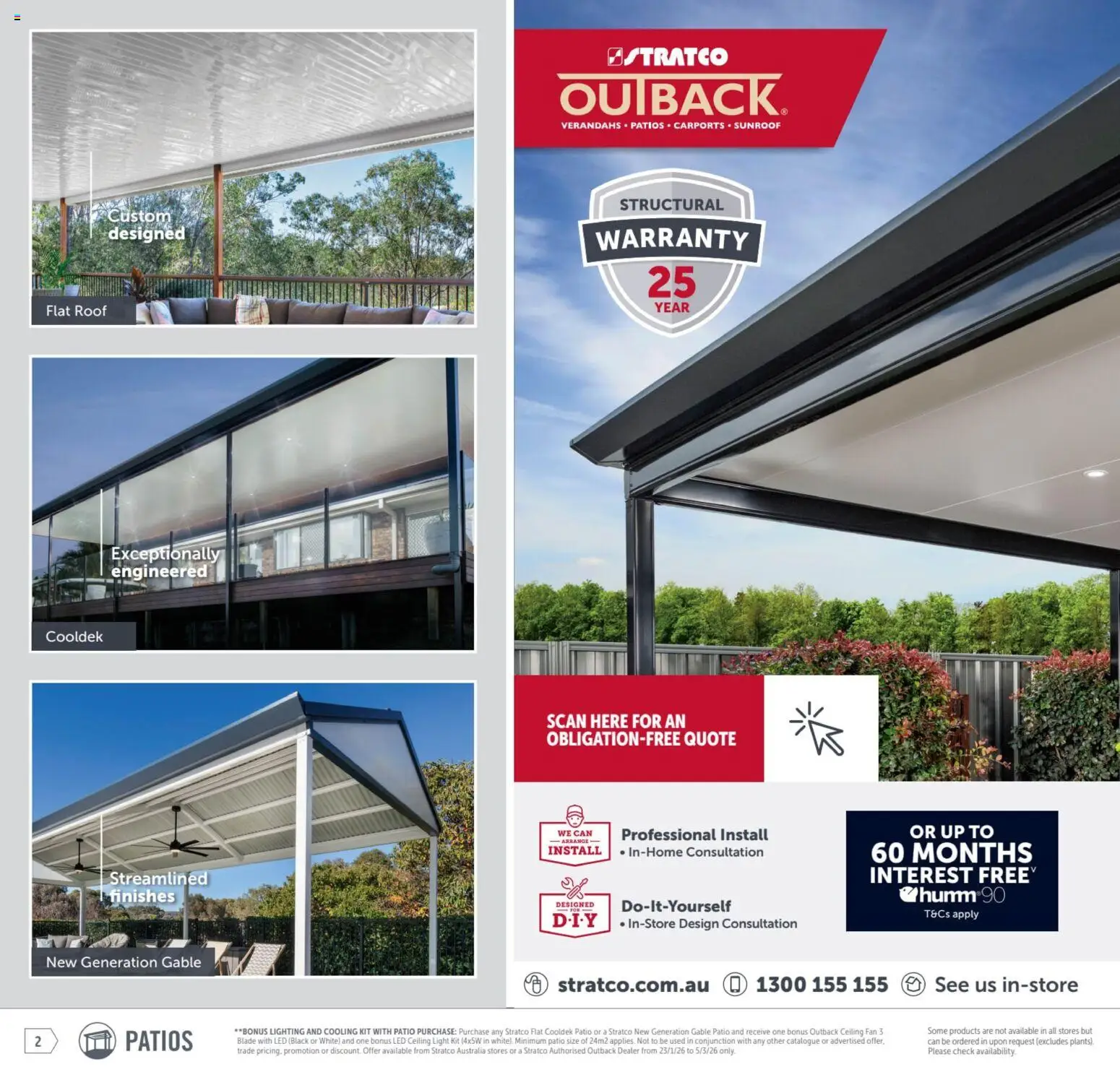 Stratco catalogue - valid from 23.01.2026 | Page: 2 | Products: Light, Fan