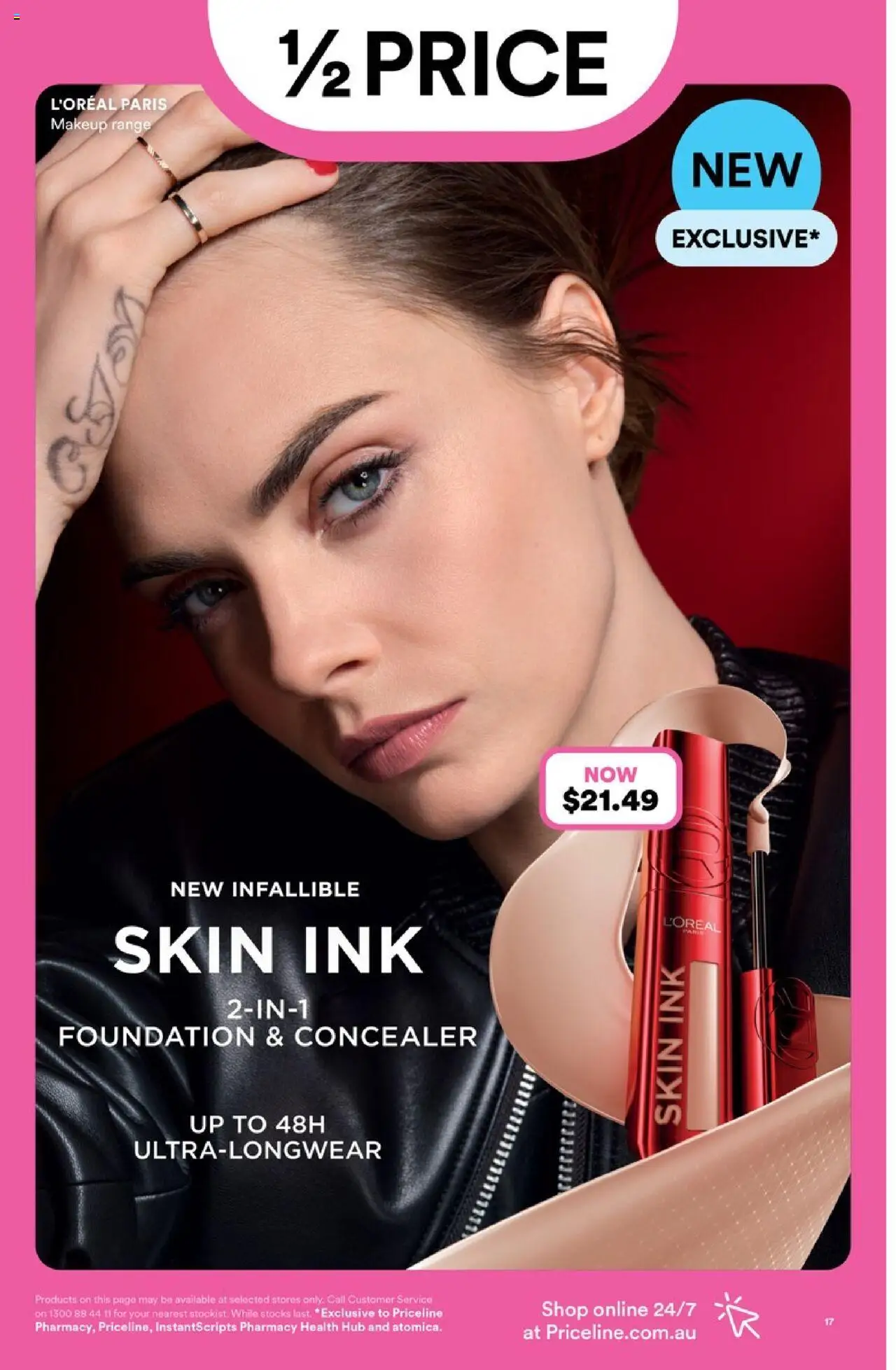 Priceline Pharmacy catalogue - valid from 02.07.2025 | Page: 17 | Products: Concealer, Makeup, Foundation