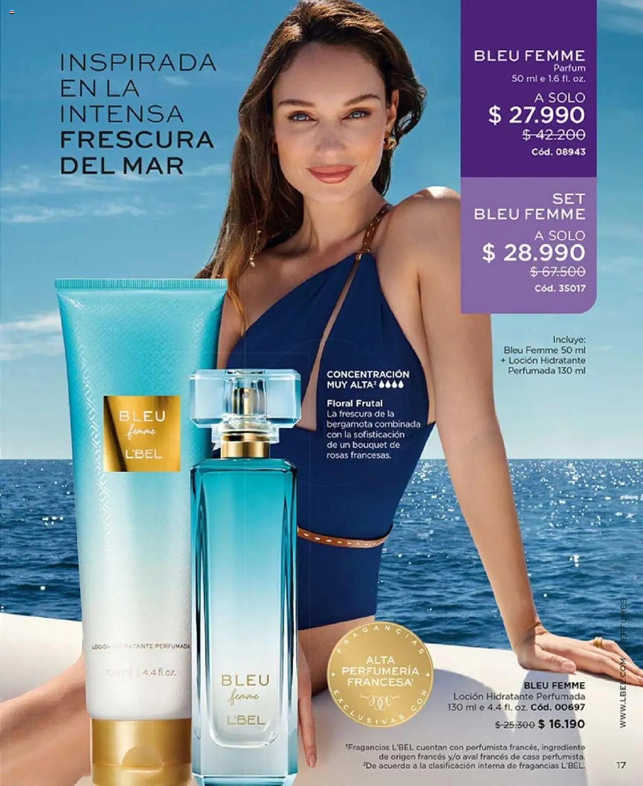 Catálogo L'Bel Campaña 13 │ válido desde el 29.07.2025 | Página: 17 | Productos: Loción