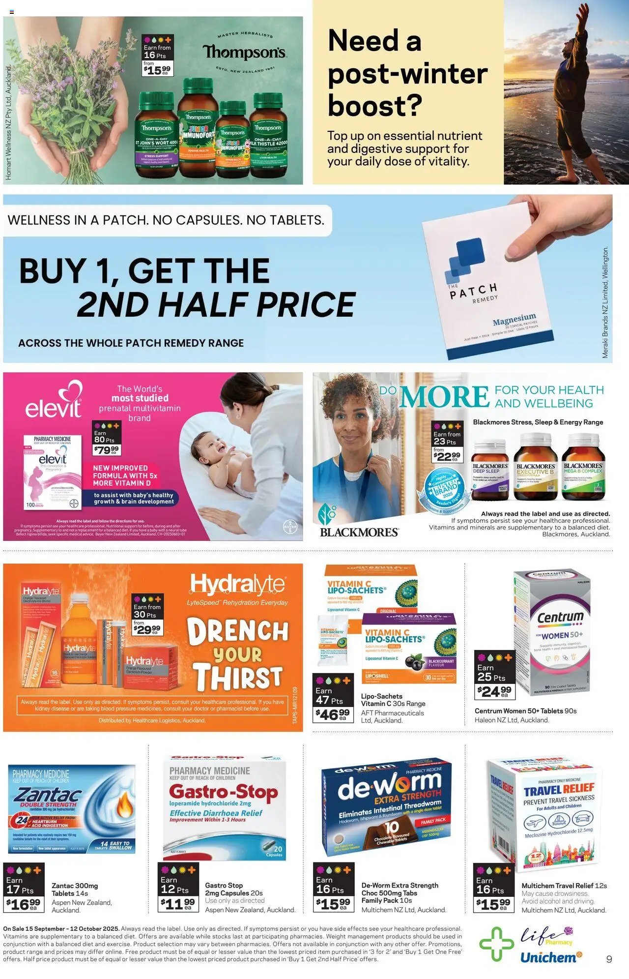 Life Pharmacy catalogue from 15.09.2025 | Page: 9